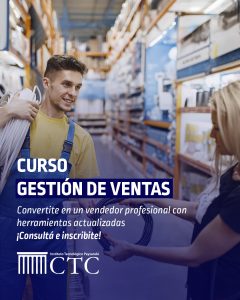 Curso de Gestión de Ventas – Capacitación presencial en CTC Paysandú